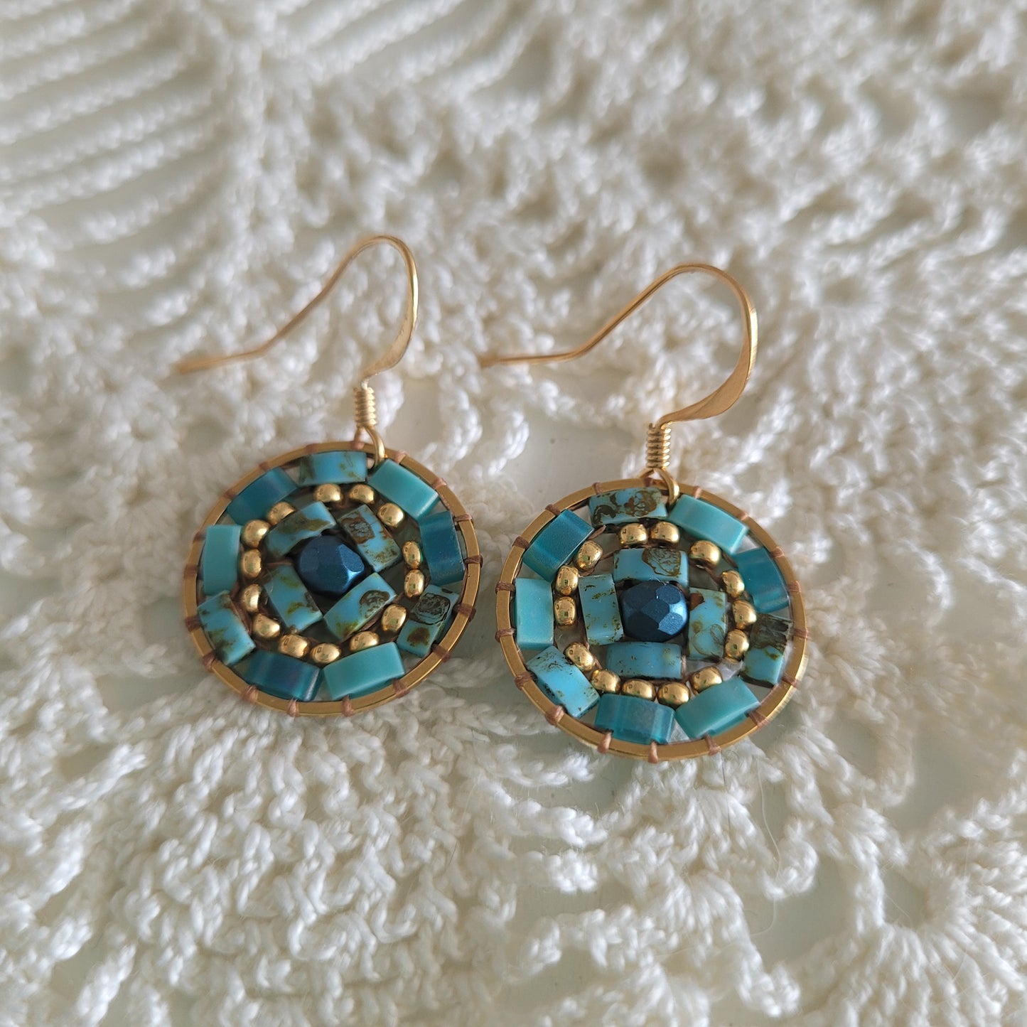 Loucia - Bleu Turquoise