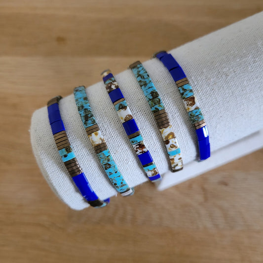 Tila - Cobalt Turquoise Picasso