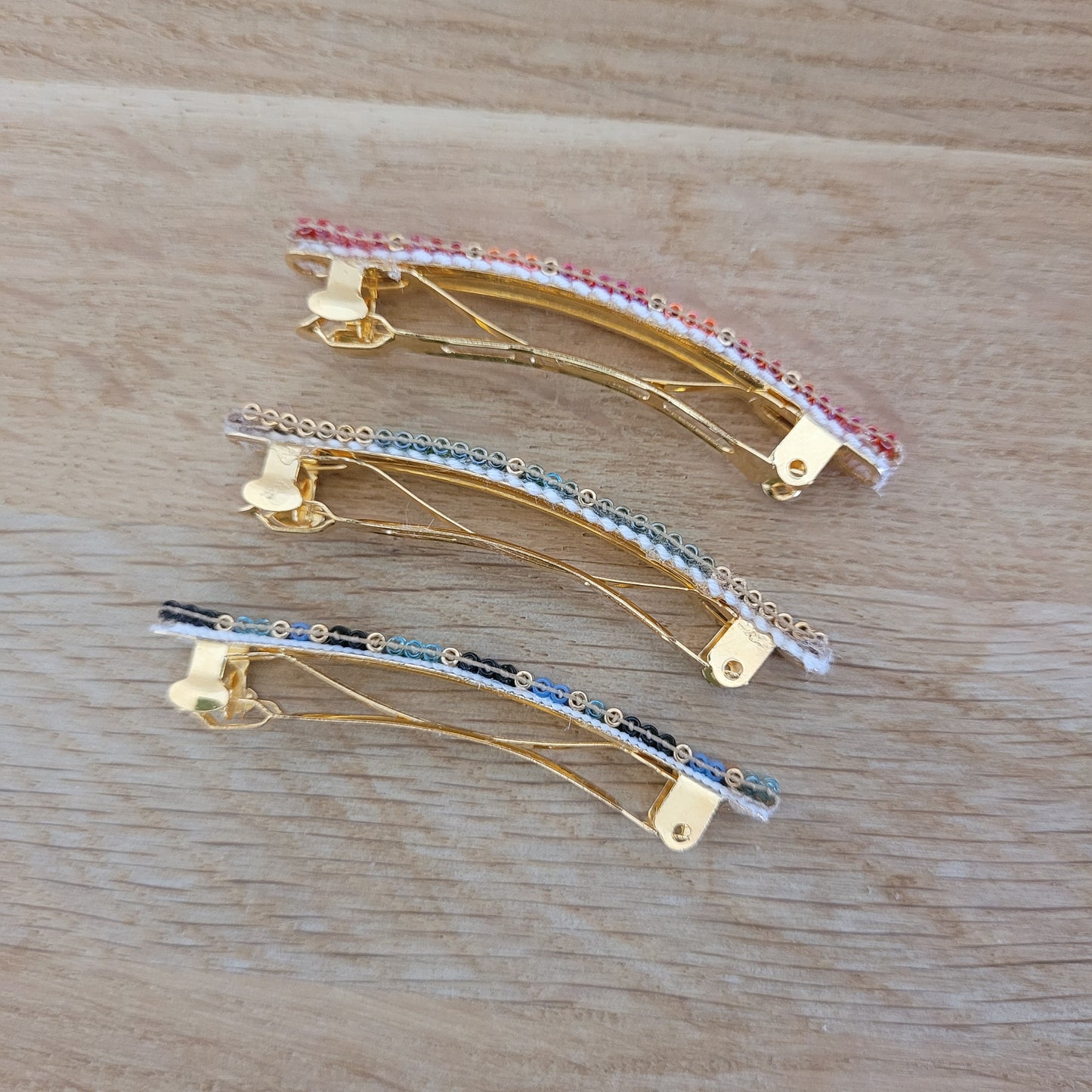 Barrettes à la française - small