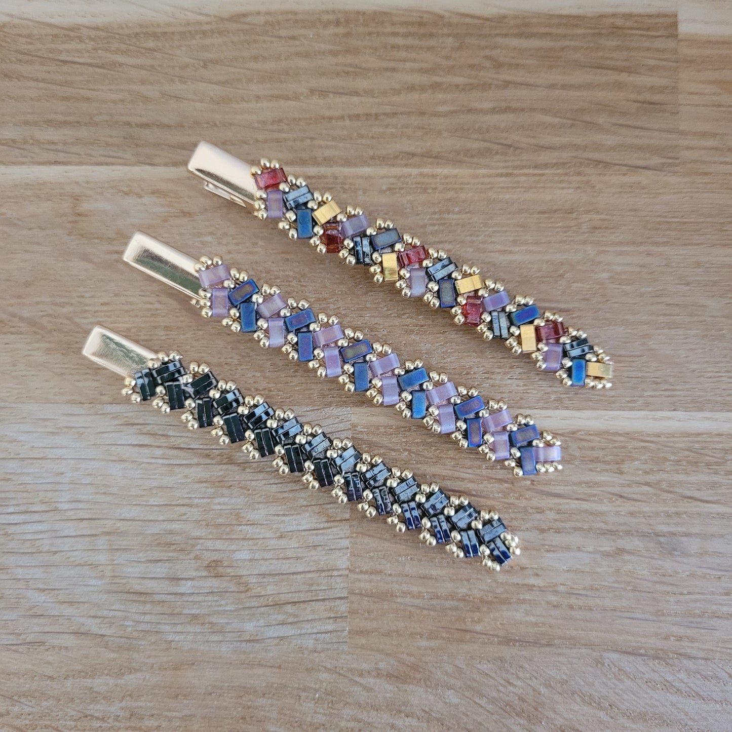 Barrettes pinces - longues