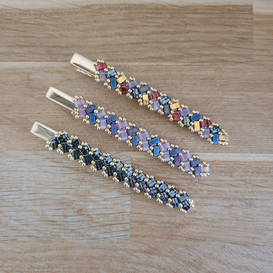 Barrettes pinces - longues