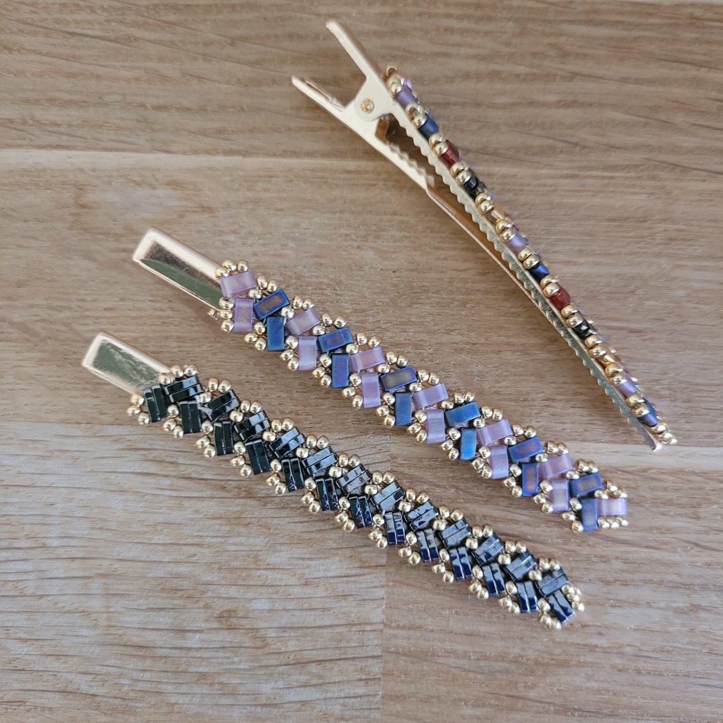 Barrettes pinces - longues